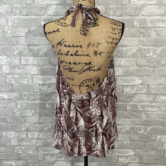 Lane Bryant Necklace Beaded Halter Top - Picture 5 of 7